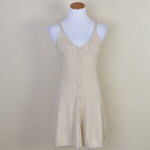 Mathilde Gohler X NA-KD Button Detail Mini Dress S